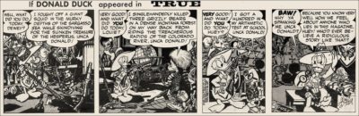 Wallace Wood - Donald in True Magazine Wallace Wood - Donald in True Magazine