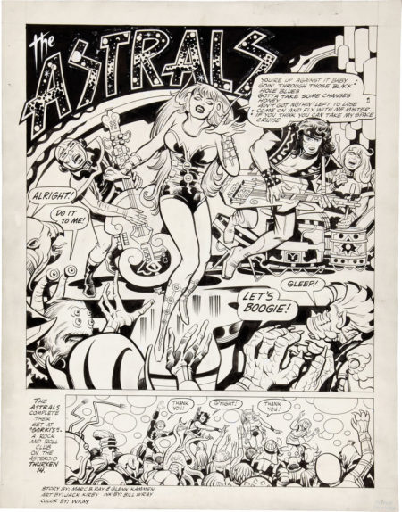 Rock électronique – Jack Kirby