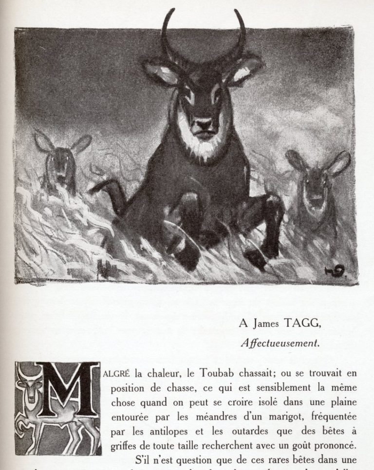 DELUERMOZ].- DEMAISON (André) Le Livre des bêtes qu'on