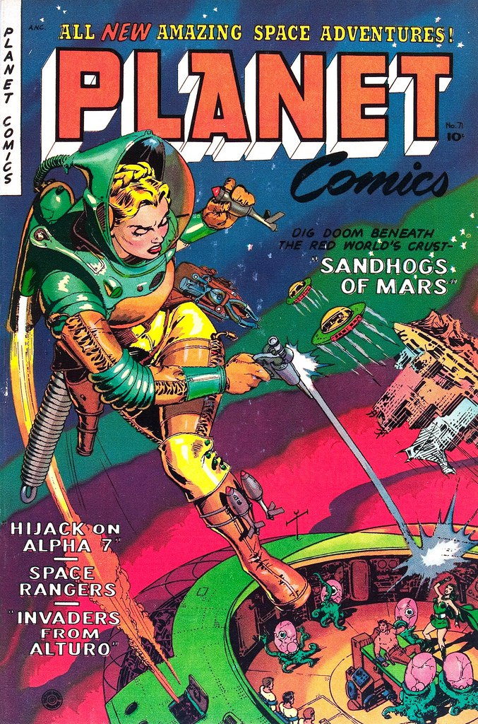 Les couvertures de ouf de Planet Comics