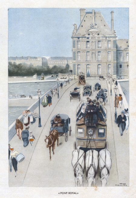 03 Pont Royal – París 1912-opisso