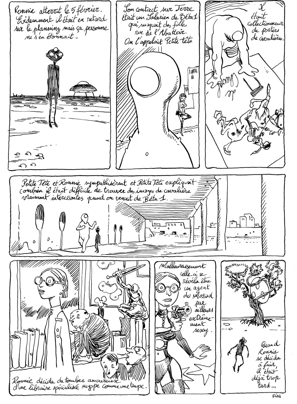 L’extra-terrestre qui aimait les cavalières