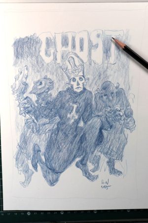 ghost, le groupe de hard rock